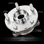 Front Wheel Bearing & Hub Assembly for Lexus HS250h, Toyota iM, TC, xB, Corolla, Prius V (2006–2018)