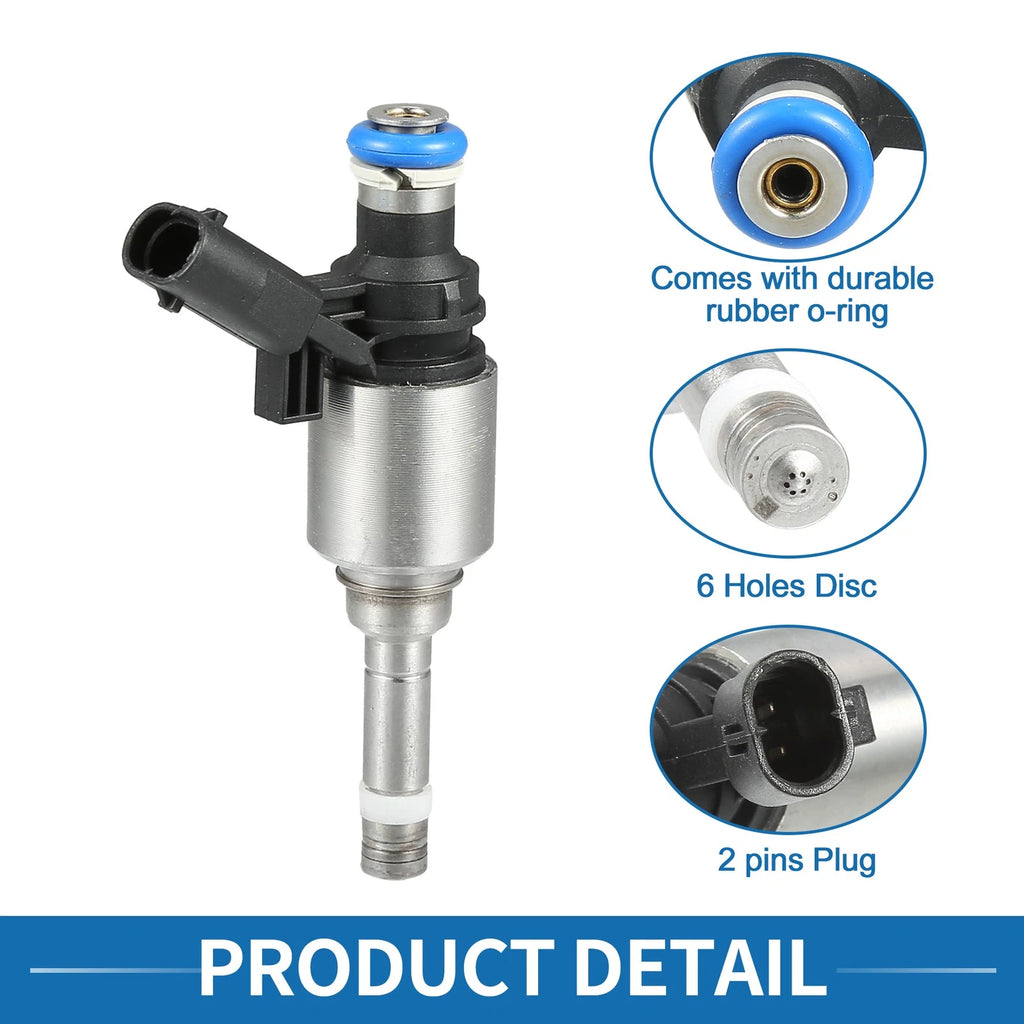Set of 4 Fuel Injectors No.06H906036G for VW Passat B6 B7 (2005–2014)