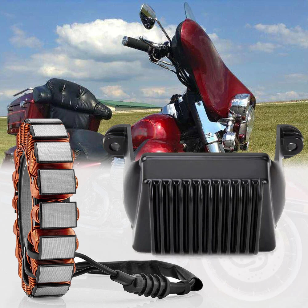 Stator and Regulator for Harley Electra Glide/Road King/Road Glide (2006–2008)
