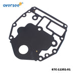 Gasket for Yamaha F50C F60C (2000–2023) 67C-11351-01 62Y-11351 67Y