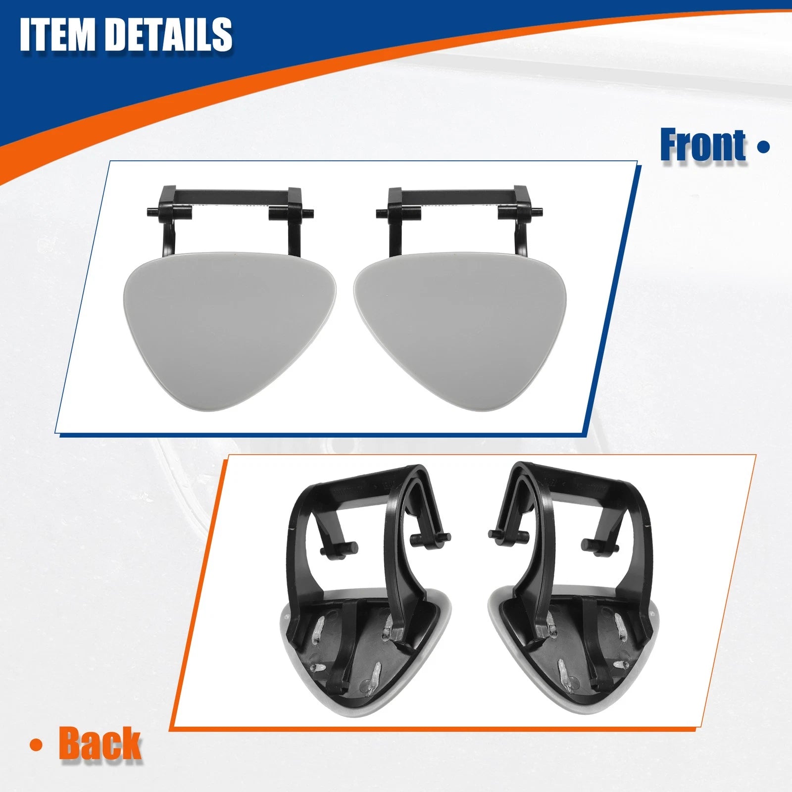2X Headlight Washer Spray No.A2118801705 for Mercedes-Benz 