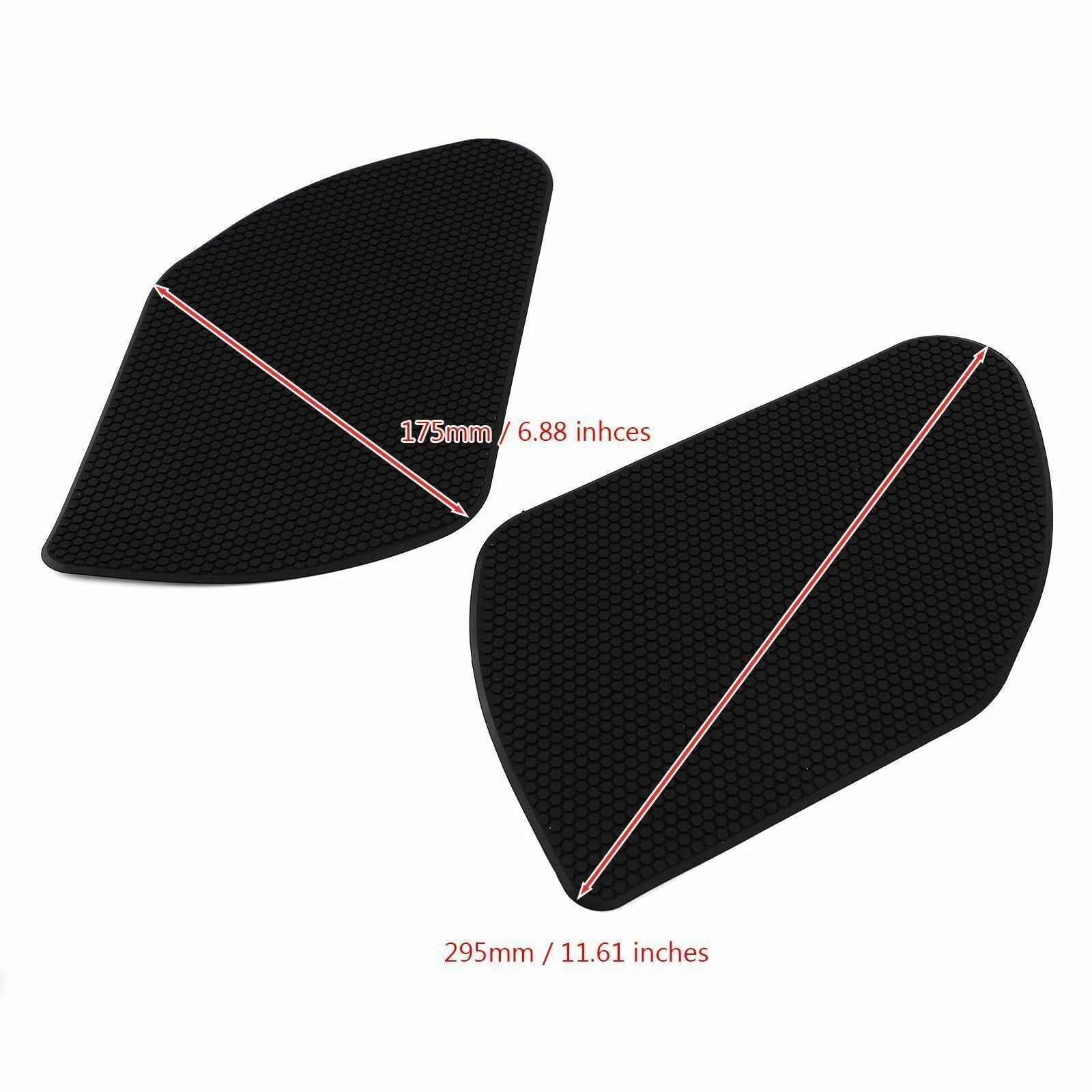 Side Tank Traction Grip Pads for Suzuki DL1000 V-Strom (2014–2023)