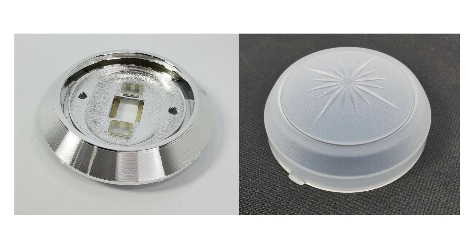 Dome Light Base and Lens Replacement for 1971–1981 Chevy Cars