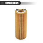 Engine Oil Filter with Gasket Set for BMW X5 (2009-2013)