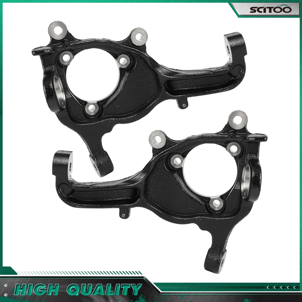 2X Front Left Right Steering Knuckle for Jeep Liberty (2002–2007)
