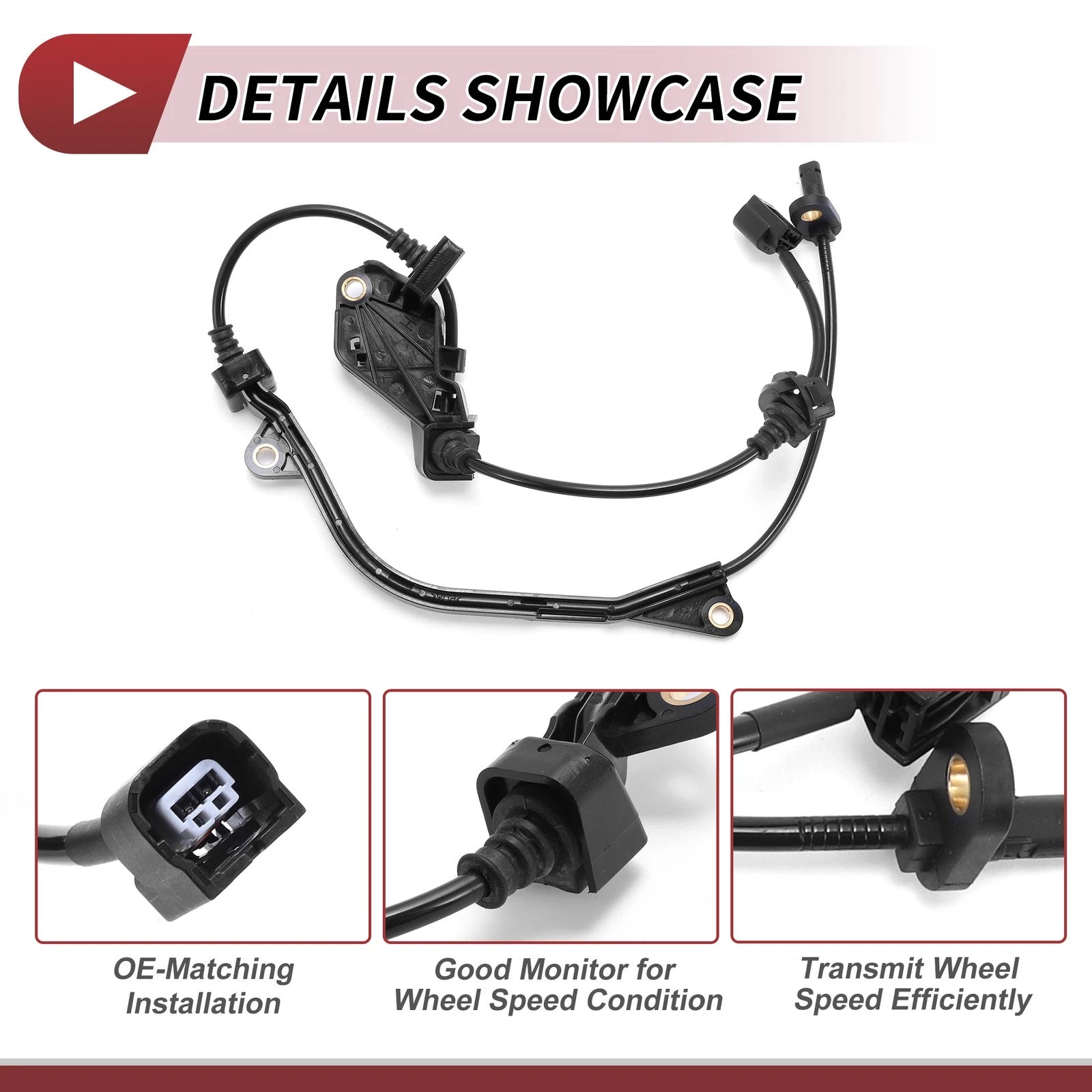 ABS Wheel Speed Sensor No. 57455SYJH01 for Honda Elysion (2013–2015)