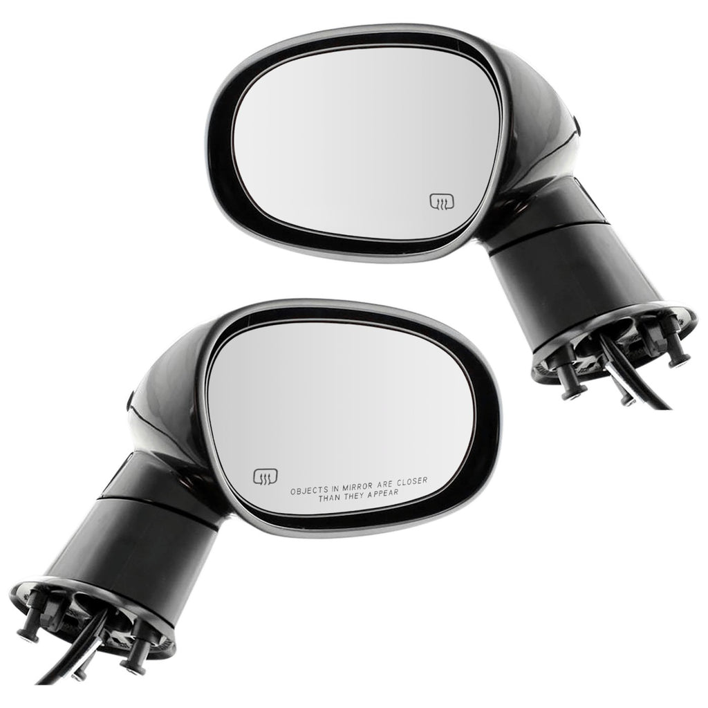 Set of 2 Heated Mirrors for Dodge Challenger
