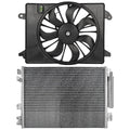 Electric AC Condenser Cooling Fan Kit for Chrysler 300 Dodge Challenger (2011–2019)