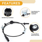 ABS Wheel Speed Sensor No. 27540AG01A for Subaru Legacy 