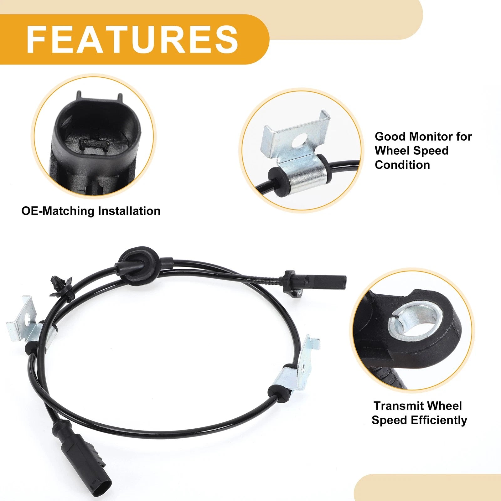 ABS Wheel Speed Sensor No. 27540AG01A for Subaru Legacy 