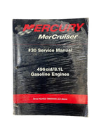 Mercury MerCruiser Manual #30 for 496 CID/8.1L Gas Engines (2002)