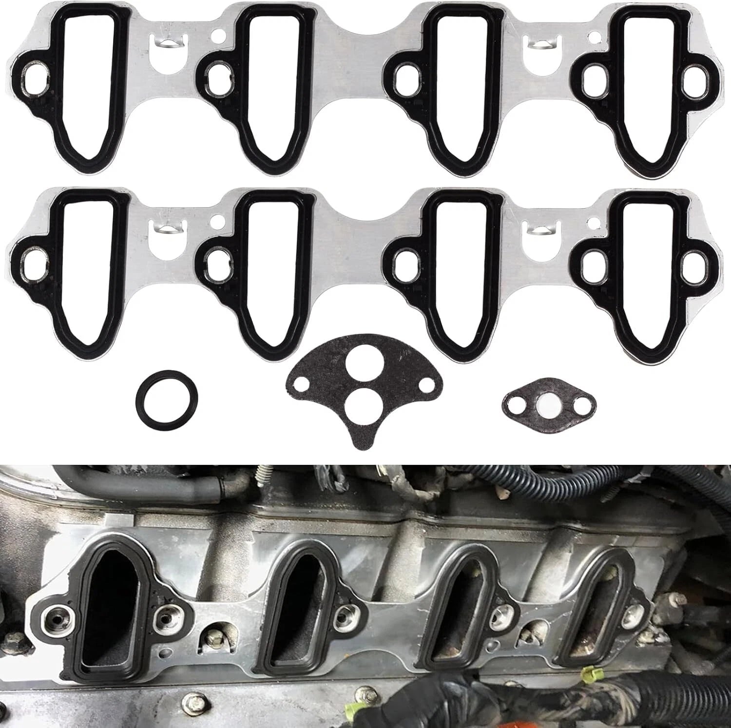 Fel-Pro Intake Manifold Gasket Set for Chevrolet LS 5.3L 4.8L 6.0L 6.2 (2000–2023)