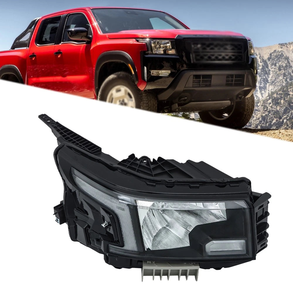 Halogen Headlight for Nissan Frontier (2022â2023) Passenger Side