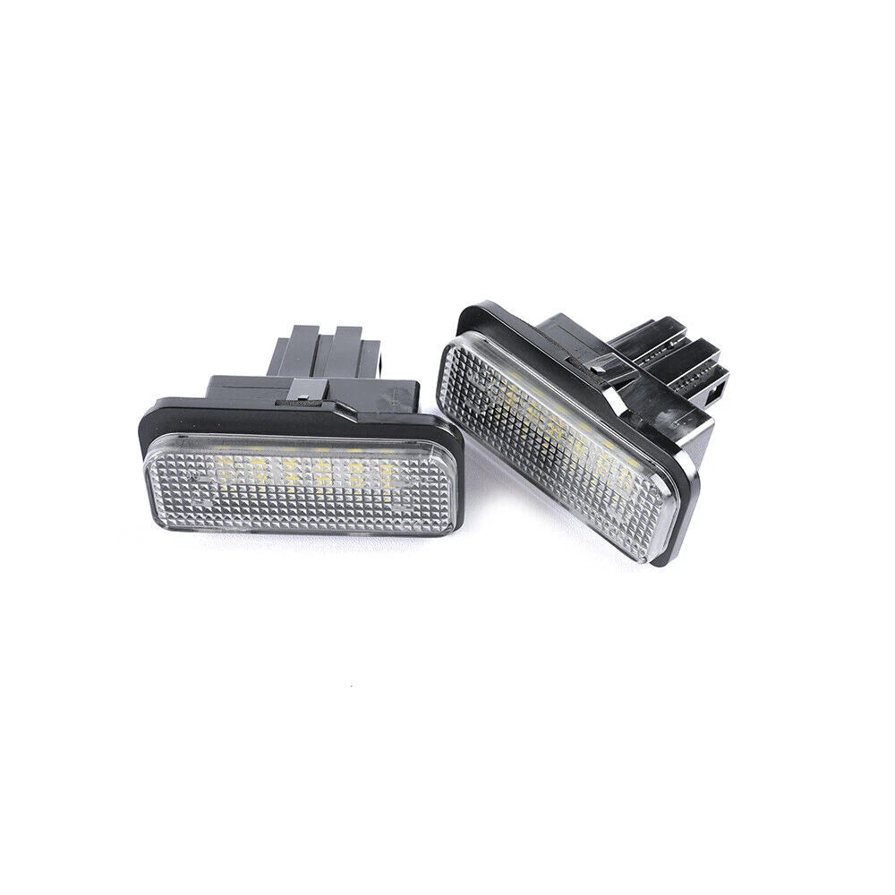 LED License Plate Light Pair for Mercedes C/E/CLS Class W203 W211 S211 W219 R171