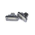 LED License Plate Light Pair for Mercedes C/E/CLS Class W203 W211 S211 W219 R171