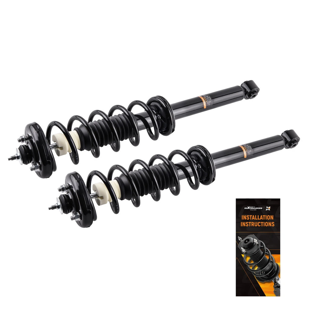 Set of 2 Rear Struts with Coil Spring Assembly for 2004-2008 Acura TSX