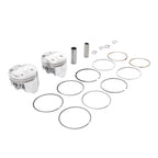 2X 62mm Piston Ring Kit for Kawasaki Ninja 250 (1986–2007) GPX 250R ZZR 250