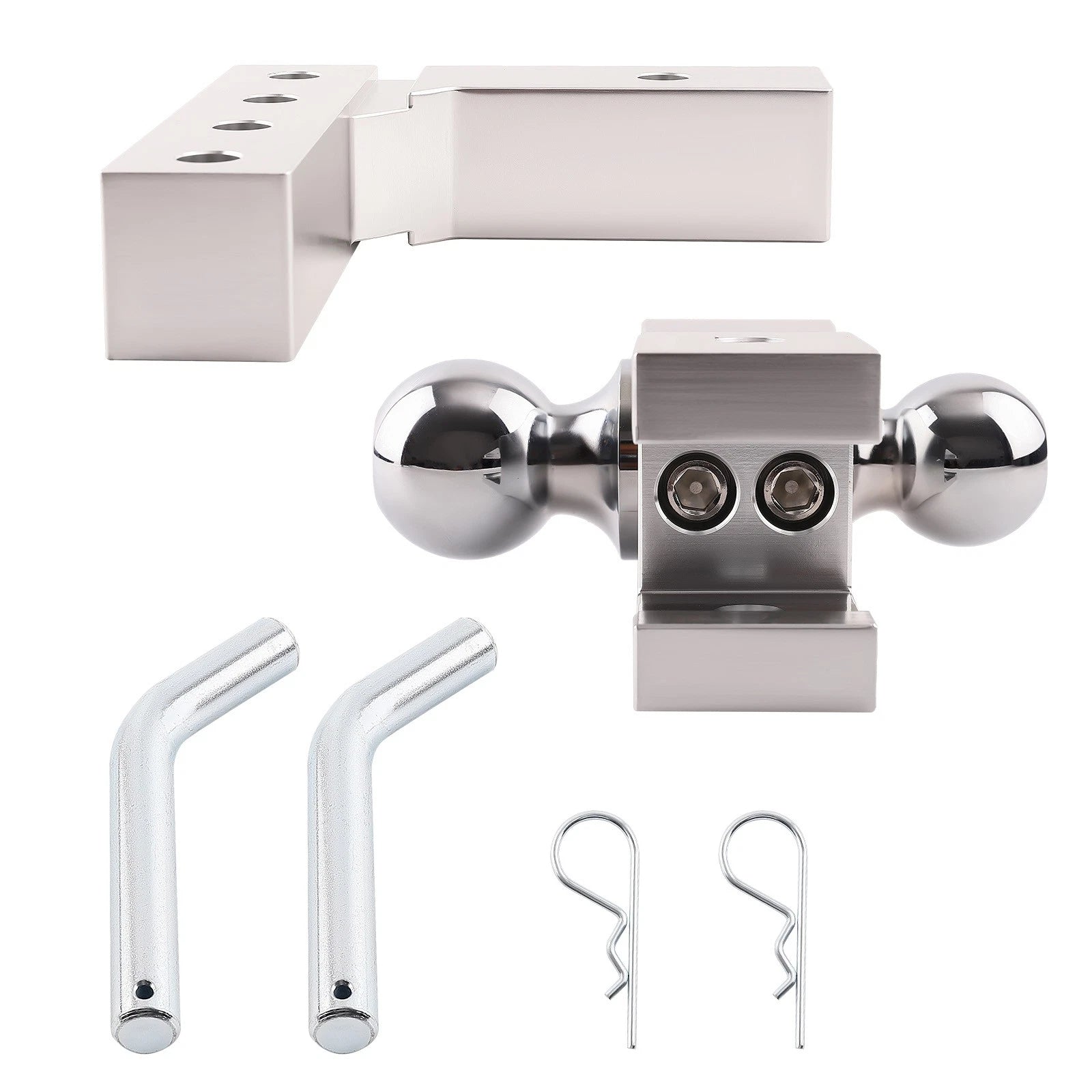 6" Adjustable Trailer Hitch Raise Drop for Standard 2" Receiver