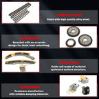 Timing Chain Kit for Nissan Quest, Altima (2004-2009)