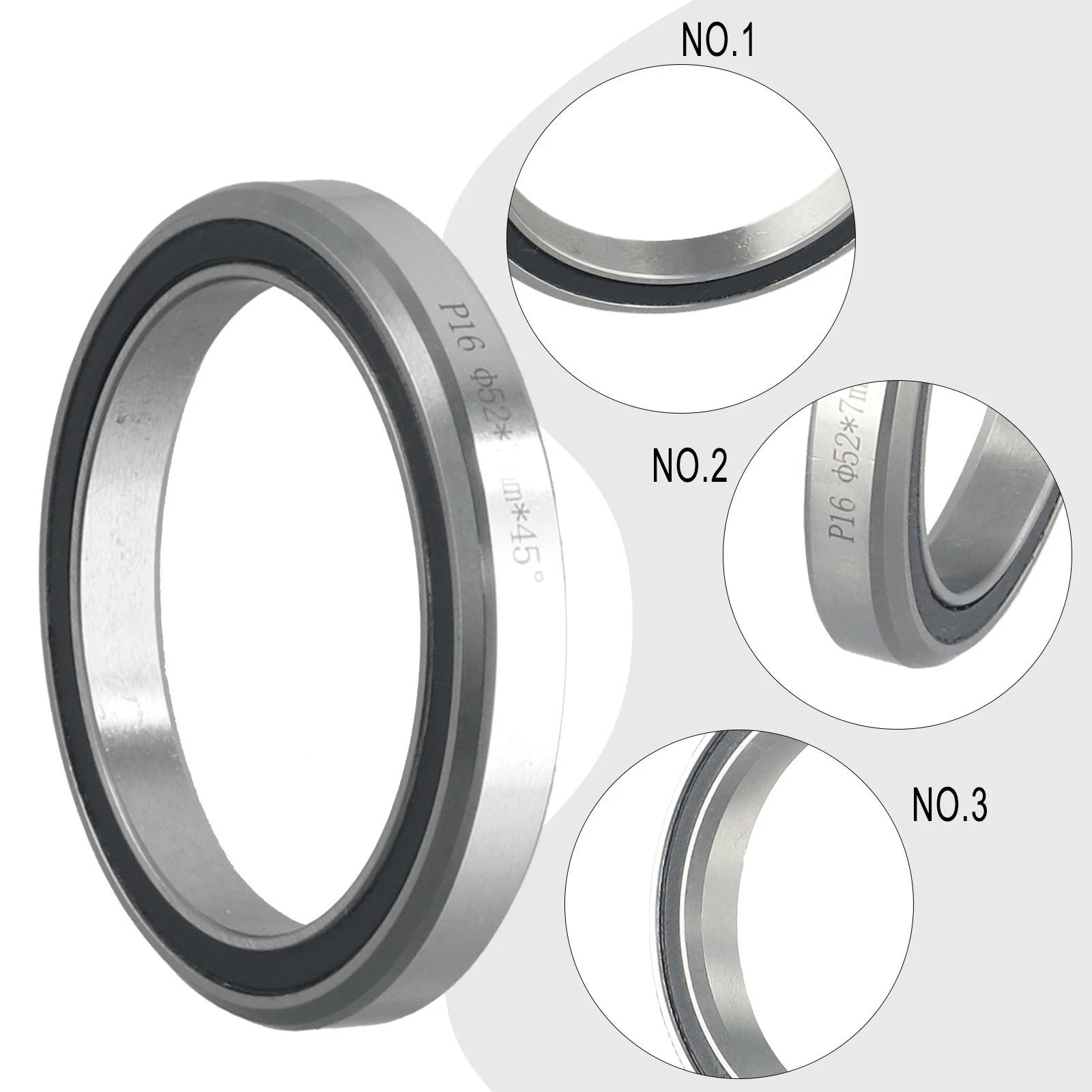 28.6mm Bicycle Headset Bearing for Group Repair (41.8/47/49/51/52mm)