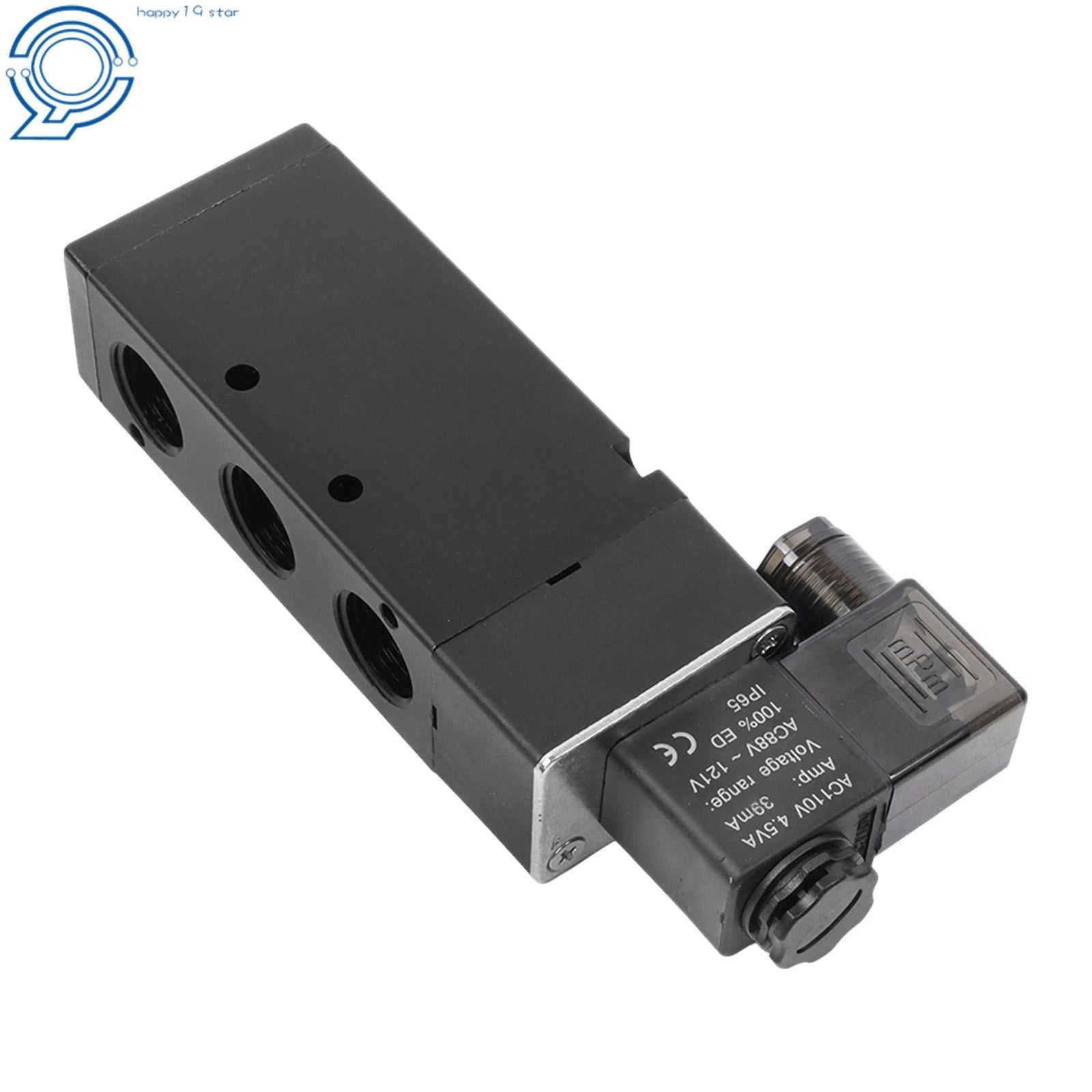 5 Way 110V AC Solenoid Valve for Double Acting Air Cylinder (NPT)