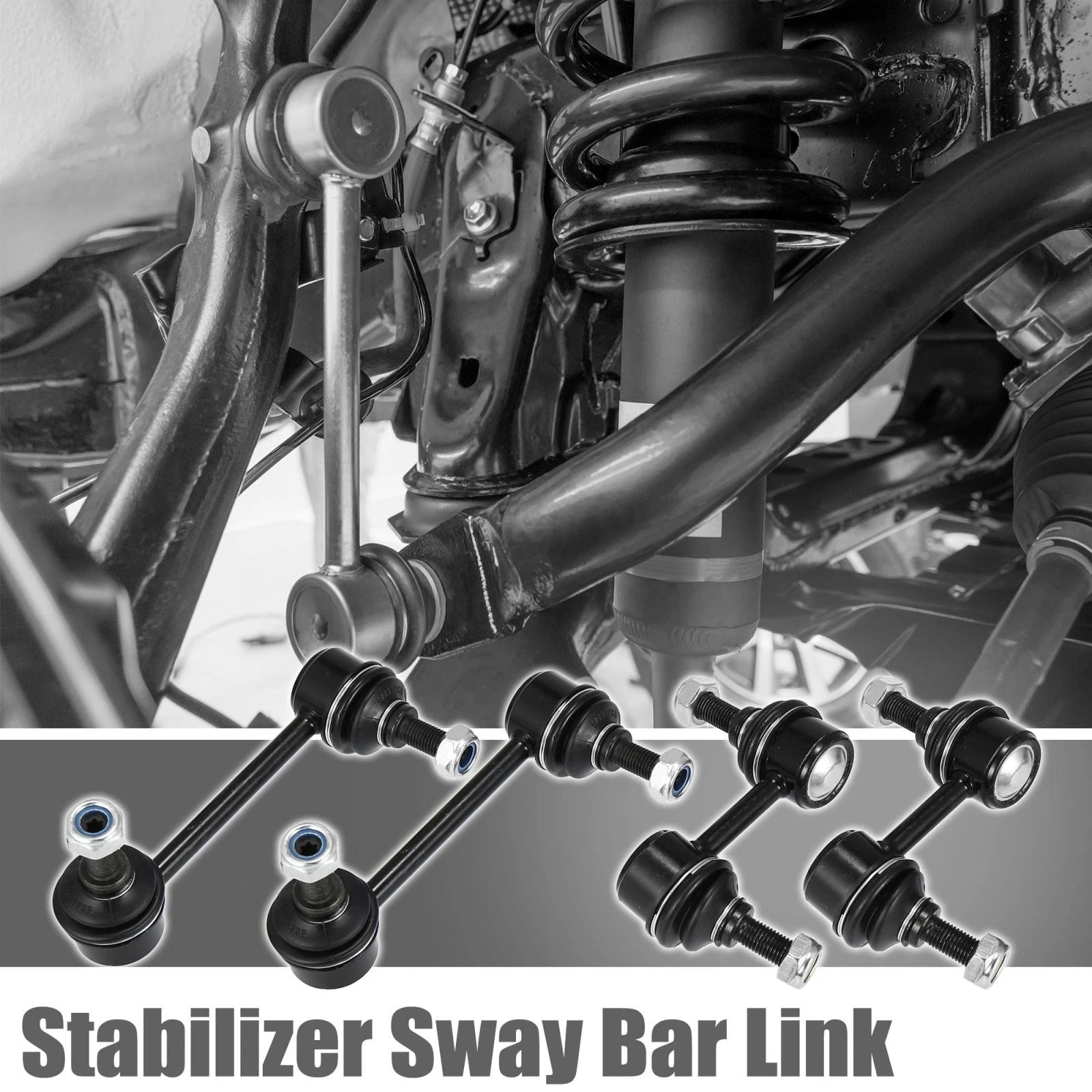 Set of 4 Sway Bar Links K90660 K90342 for Honda Accord 