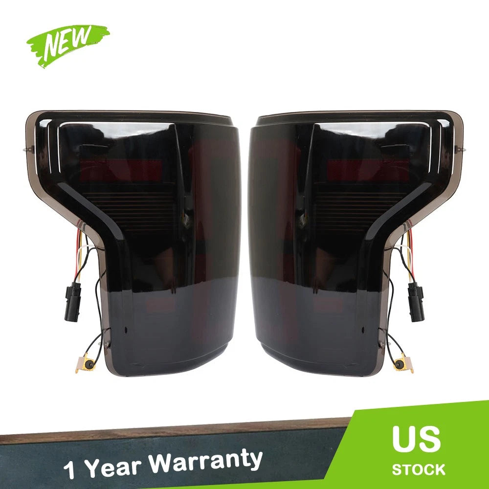 Tail Light Assembly Set of 2 for Ford F150 (2015–2020) LED Right + Left