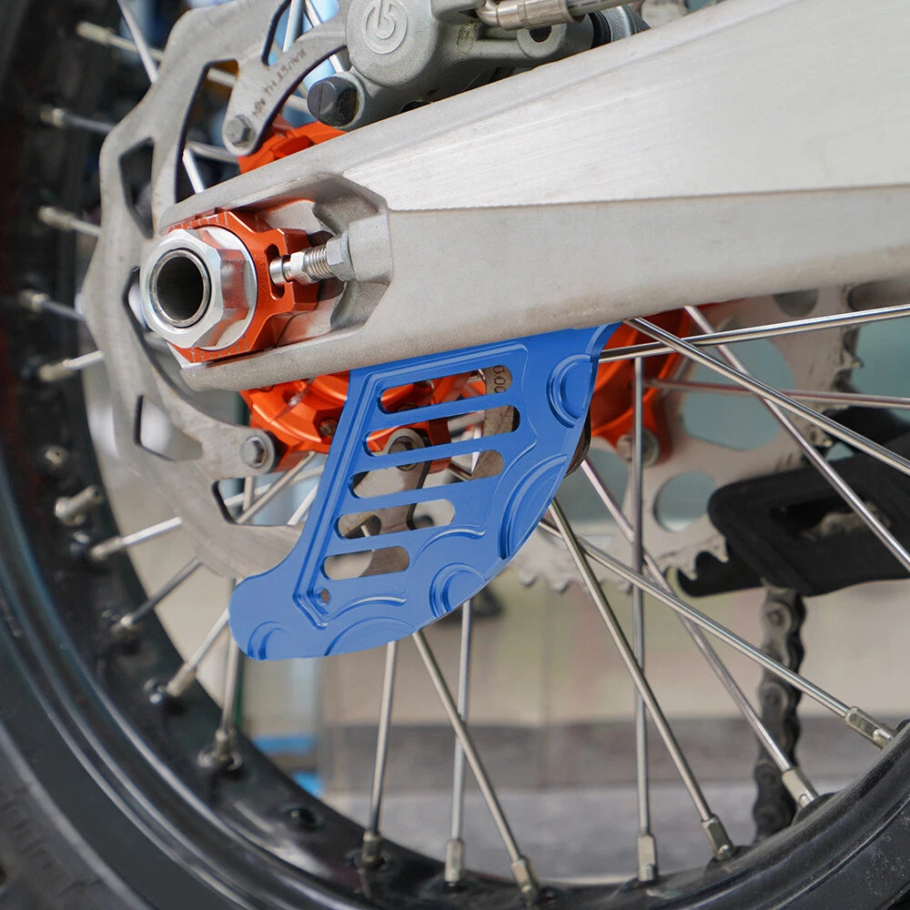 CNC Rear Brake Disc Guard Cover for Husqvarna FC250 FC350 FC450 (2019–2021) Blue