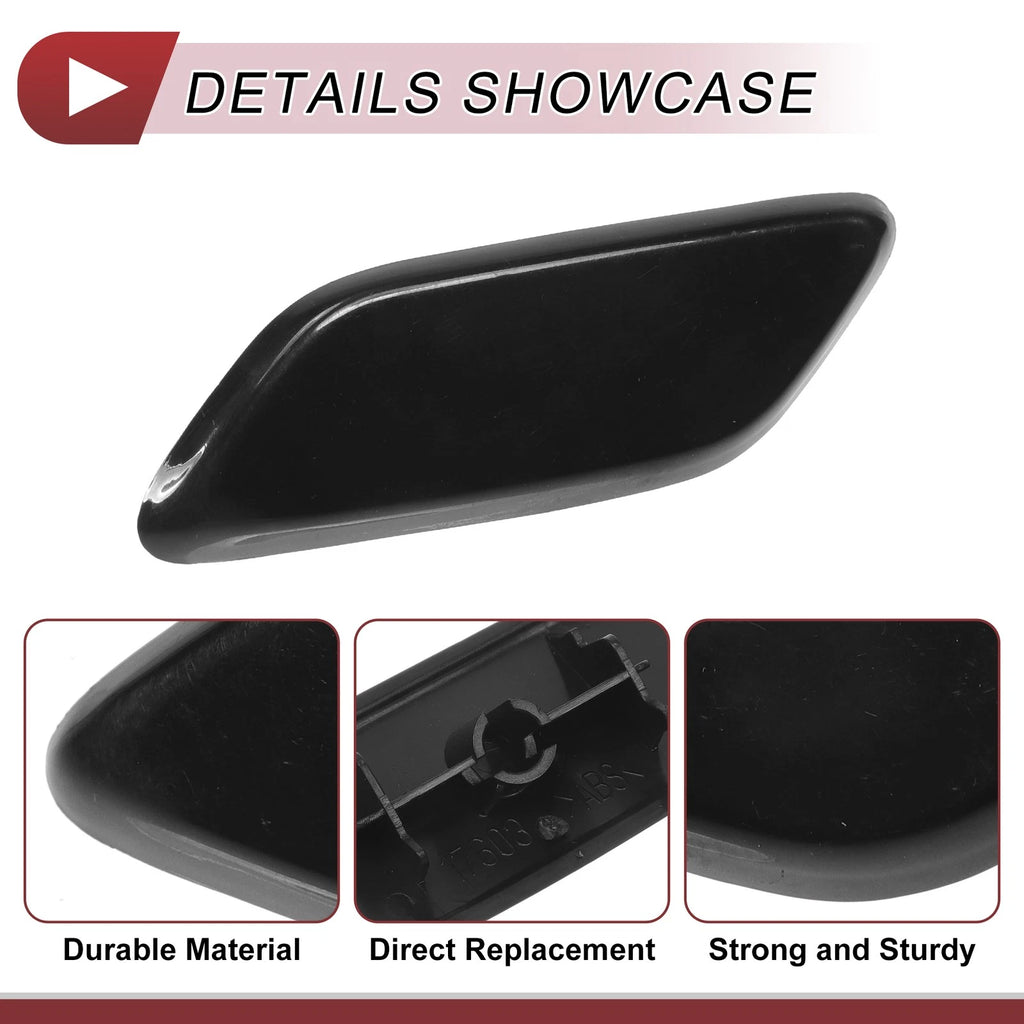 Front Left Washer Nozzle Cover Cap for Honda CR-V (2009–2011) Unpainted