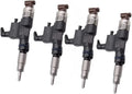 4X Fuel Injector 095000-6521 09709500-652 for Toyota Dyna (200)