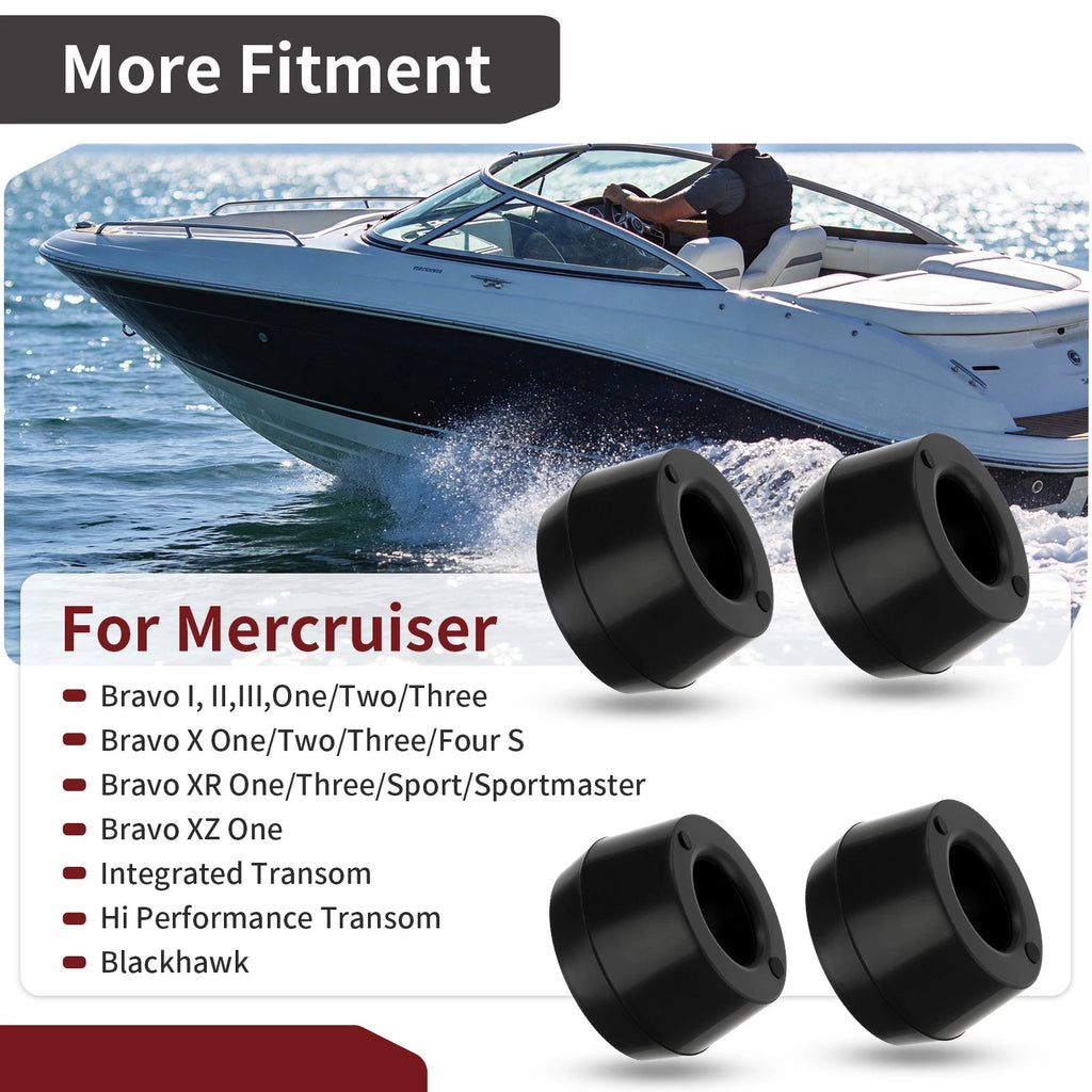 4 Pack Trim Cylinder Pin Bushing for Mercruiser Bravo I II III X XR XZ (N/A) 23-807073