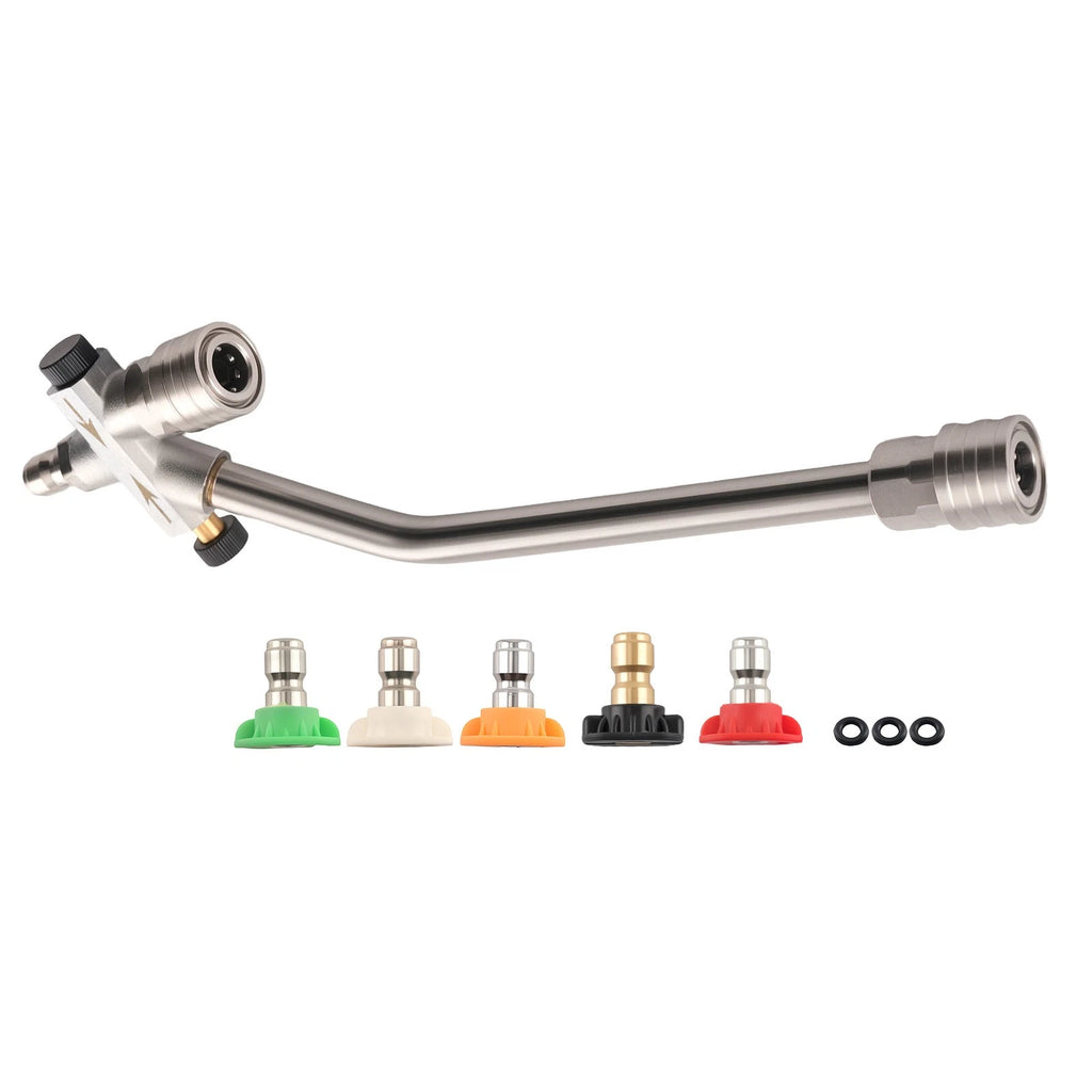 Dual Foam Cannon Wand for Pressure Washer (4000 PSI)