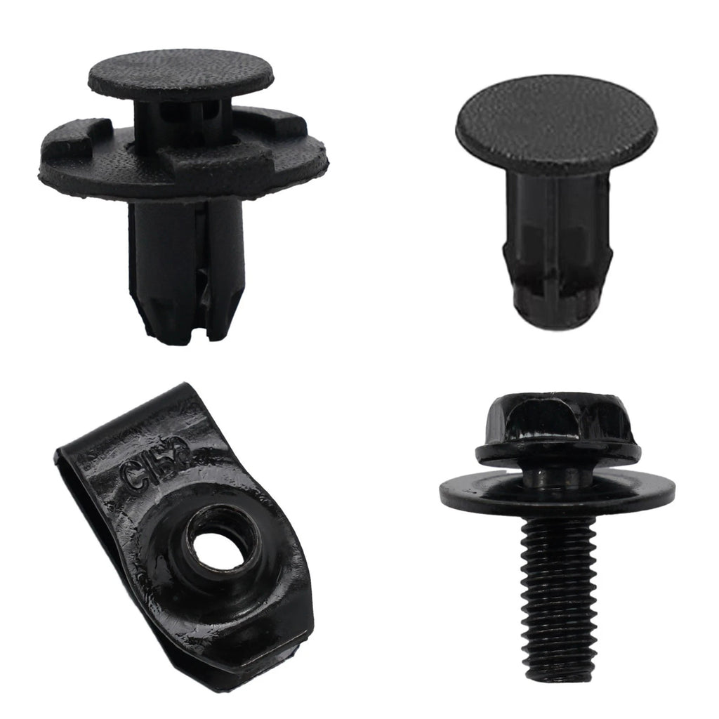 30pcs Clamps Bolts Clips for Engine Nut (Universal)