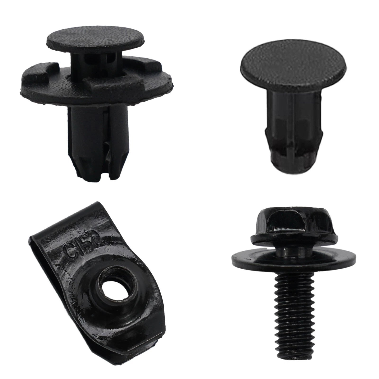 30pcs Clamps Bolts Clips for Engine Nut (Universal)