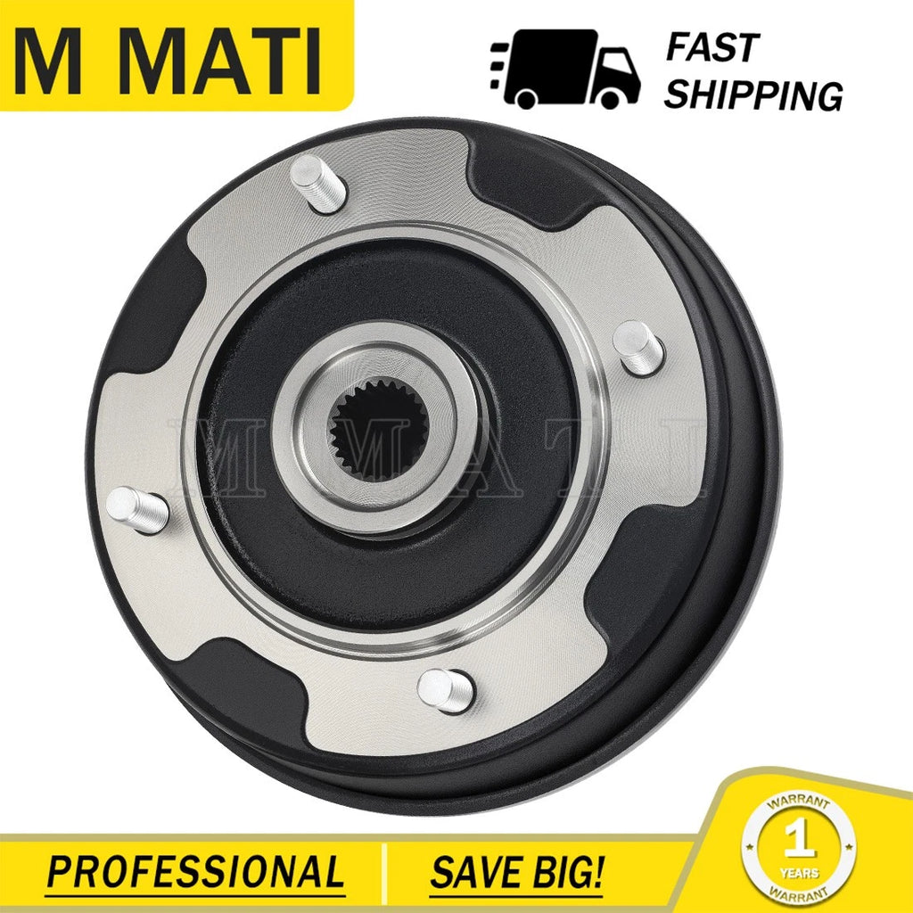 Rear Wheel Brake Drum Hub for Kawasaki Mule 500 520 550 (1993–2006)