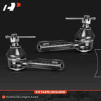 2X Front Outer Side Tie Rod End for Nissan Sentra 1998-1999