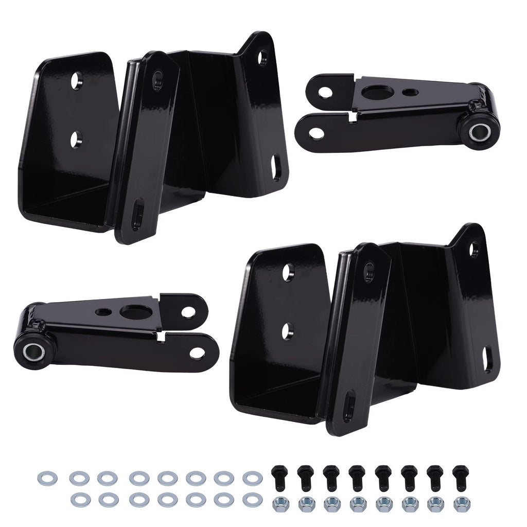 3" - 4" Drop Shackles & Hangers Lowering Kit for Ford F100 F150 (1973–1996)