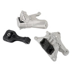 Set of 3 Engine Motor & Transmission Mounts for Honda Civic (2016â2019)
