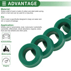 Set of 5 Oil Seal Rotary Shaft Seal 12x20x7mm High Pressure Green