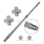 Rear Axle Wheel Shaft w/Hubs for Honda Foreman Rubicon 500 (2009–2011)