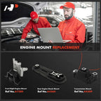 3X Engine & Transmission Mounts for Nissan Juke (2015)