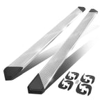 Stainless Pleated Step Bar Running Board for Silverado 1500 (2019–2022)