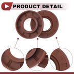 2X Oil Seal Rotary Shaft Seal FKM Rubber 22x45x7mm for Various Models