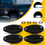 White LED Side Marker Lights for Chevy Silverado 1500 2500 HD (2001–2007)