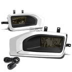 Pair of OE Smoked Lens Bumper Fog Lights + Switch + Harness + Bezel for Yukon (2015–2018)