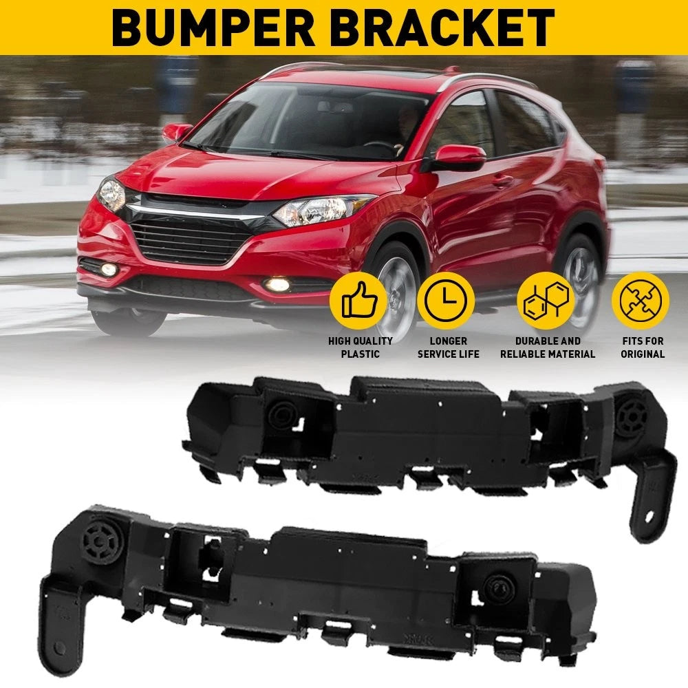 Front Bumper Holder Side Brackets Pair for Honda HR-V (2016–2021)
