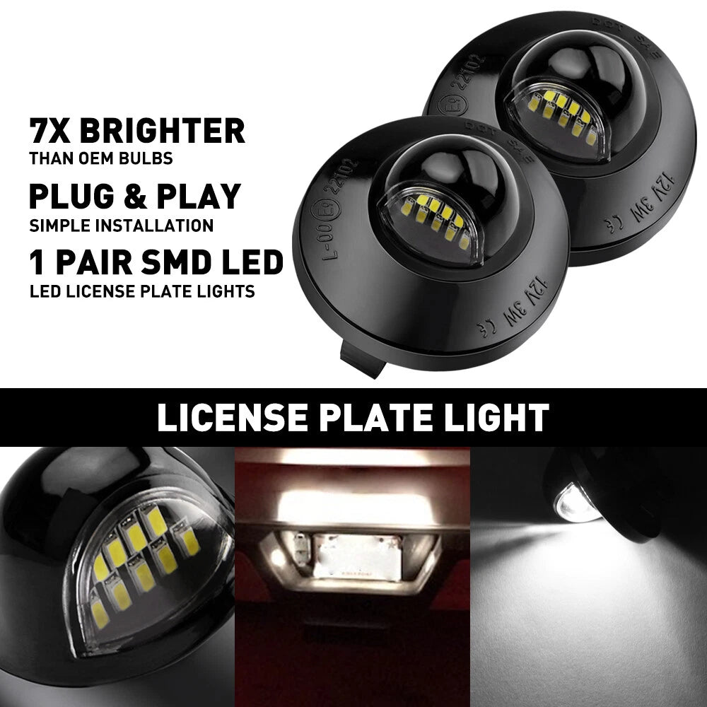 LED License Plate Light for Ford F-150/F250/F350 (1990–2014)
