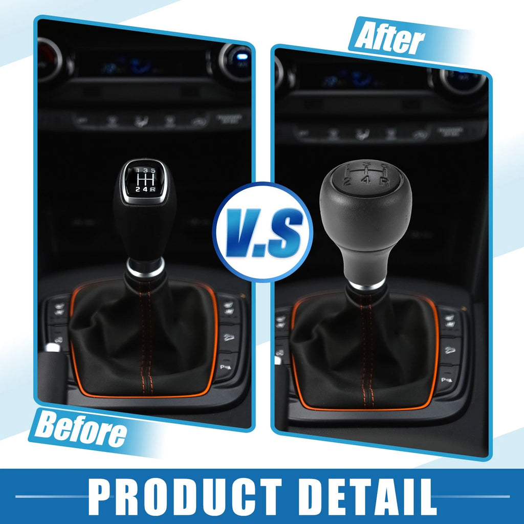 5 Speed Manual Transmission Shift Knob for Ranger (1988–2011) ABS Black