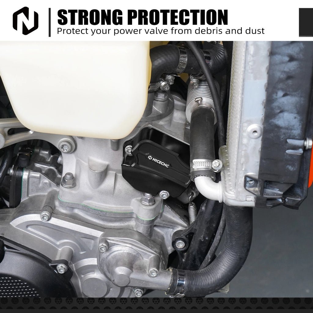 CNC Performance Oversized Power Valve Cover for Husqvarna TE 250/300 (2024–2025)
