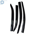 Set of 4 Mugen Style Wavy Window Vent Visors for Toyota Corolla (2014–2019)